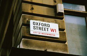 Oxford Street - great for shopping!