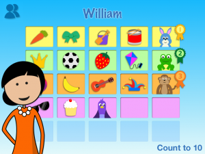 Counting to 10 maths practice app