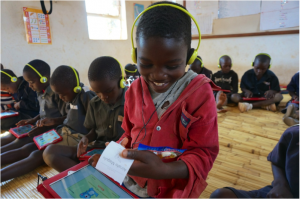 Children studying at Biwi school, Lilongwe, Malawi