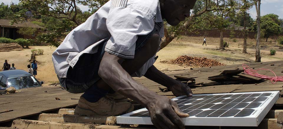 Installing the solar power system